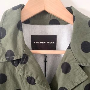 Who What Wear military jacket